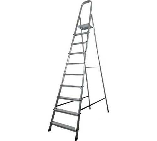  LWI LWI Лестница-стремянка 9ст сталь+алюм 9S+A 
