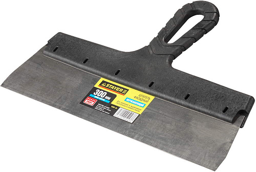  Шпатель фасадный 450мм нержавеющий, с пластмассовой ручкой, STAYER "PROFESSIONAL" 