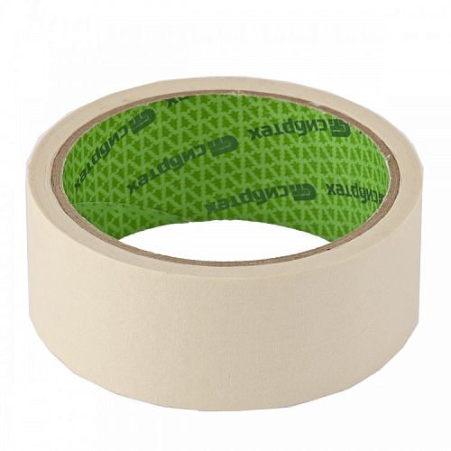  Лента малярная, эконом, 30 х 50, на бумажной основе // СИБРТЕХ 