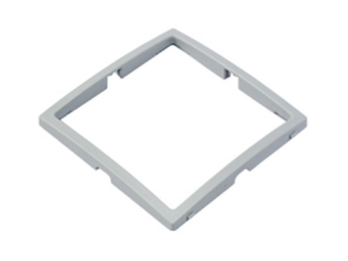  Вставка в рамку 1-местная светло-серая, Уют, упак=3 шт.,  Bylectrica 