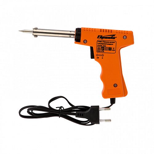  Паяльник - пистолет с регулировкой мощности 25-80 Вт, 220 В // SPARTA 