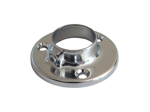  Крепление (розетка) трубы d25 мм, хром (2 шт в зип-локе) STARFIX 