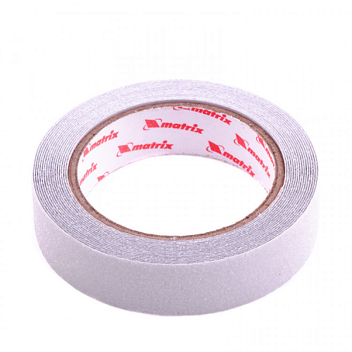  Лента клейкая противоскользящая, прозрачная 25 мм. х 5м.// Matrix 