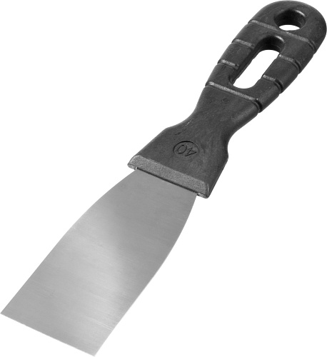  Шпатель ЗУБР "МАСТЕР" нержавеющее полотно,  40мм 