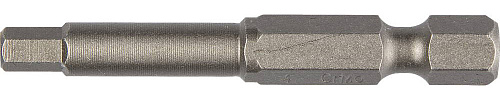  Биты торсионные кованые HEX5, 50мм, 2шт. обточ, Cr-Mo сталь, C 1/4", KRAFTOOL ЕХPERT 