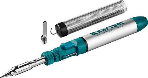  Паяльник газовый KRAFTOOL, 3в1, регулировка пламени, 1300С 