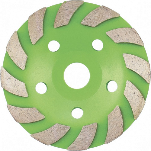  Чашка алмазная зачистная 125мм, Турбо-сегментная// СИБРТЕХ 