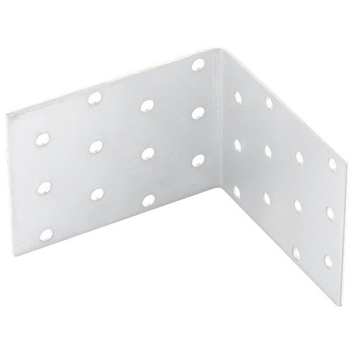  Крепежный уголок равносторонний оцинкованный 40х40х40 мм (1 шт), шт 