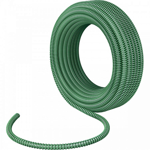  Шланг спиральный  армированный напорно-всасывающий, Ф-25 мм, 10 атм., 15 метров// Сибртех 