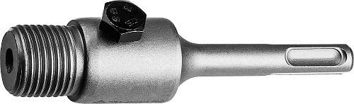  Державка для коронок по бетону, хвостовик SDS-Plus, L=110 мм, M22, винт М8, ЗУБР "МАСТЕР" 