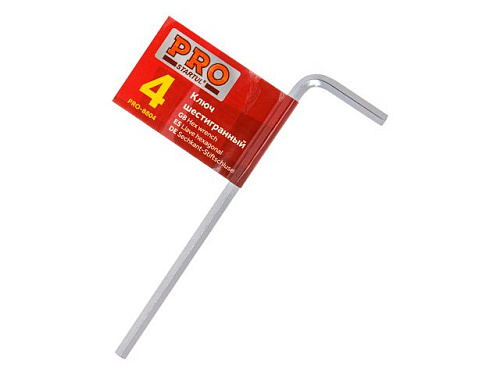  Ключ шестигранный  4х102х28мм PRO STARTUL (PRO-8804) 