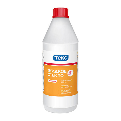  Жидкое стекло натриевое Текс (1,3 кг) 