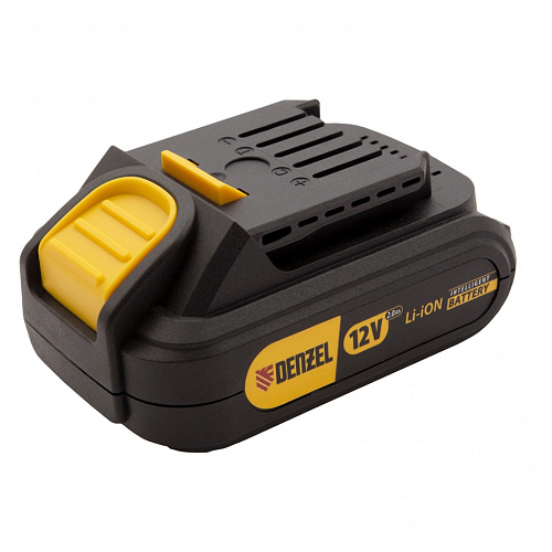  Батарея аккумуляторная IB-12-2.0, Li-Ion, 12 В, 2,0 Ач Denzel 