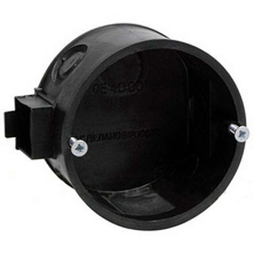  Коробка установочная С16801-с с/у для сплошных стен d=68мм h=42мм 