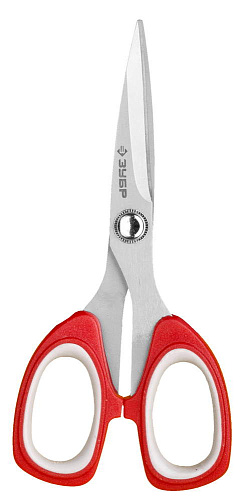  Ножницы ЗУБР "МАСТЕР" хозяйственные, двухкомпонентные ручки, 135мм 