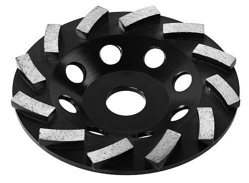  Чашка  алмазная ЗУБР "ЭКСПЕРТ" ТУРБО, сегментная, высота 22,2мм, 125мм 