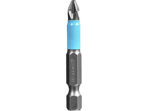  Биты хвостовик E 1/4", PZ1, 50мм, STAYER "PROFI", 2шт 