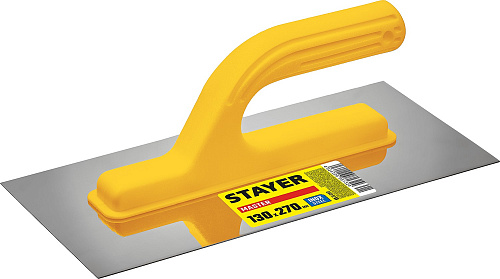  STAYER Master 130х270 мм гладилка нержавеющая с пластиковой ручкой 