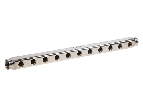  Коллектор 1/2" х 11 вых. односторонний, AV Engineering 