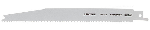  Полотно (тип S345XF; Bi-Met; 200/180 мм) для сабельной электроножовки STAYER 159451-4.3 