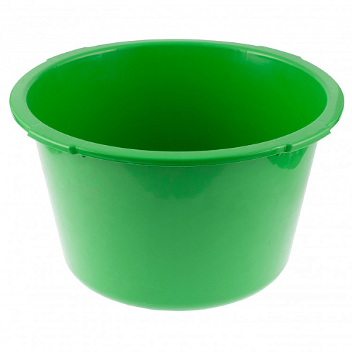  Таз строительный круглый, зеленый, 30л // Сибртех 