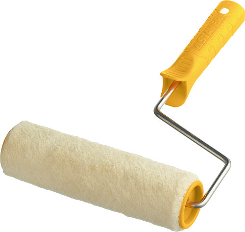  Валик малярный VELUR 40, 180 мм, d=40 мм, ворс 4 мм, ручка d=6 мм, STAYER 