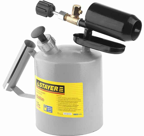  Лампа STAYER "PROFI" паяльная, стальная, 2,0л 