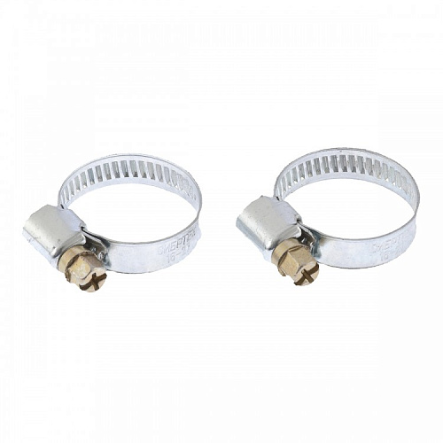  Хомуты металлические Стандартное болтовое крепление 40-60мм, 2шт.,ширина 9мм // СИБРТЕХ 