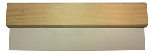  Шпатель для фуговки 200мм (белая резина) (шт.) 