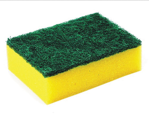  Губка для мытья посуды "Суперпена"  96х64х33, 5шт (прямоугольник), (Very) (шт.) (шт.) 