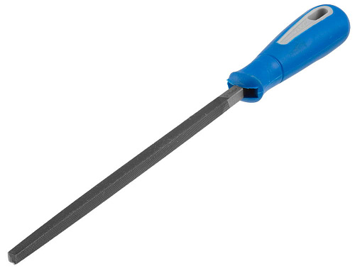  Напильник ЗУБР "ПРОФЕССИОНАЛ" квадратный, двухкомпонентная рукоятка, № 2, 200мм 