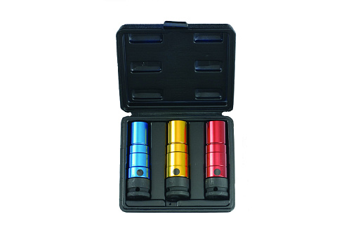  FORCE Набор тонкостенных колёсных головок 4035 3 шт 17,19,22, 