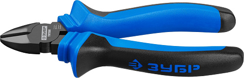  Бокорезы "ТИТАН", маслобензостойкая рукоятка, покрытие оксидированное с полировкой, 140мм, ЗУБР Проф 