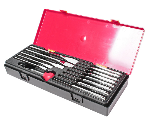  Набор зубил и кернеров, 15 предметов KRAFTOOL GRAND-15  