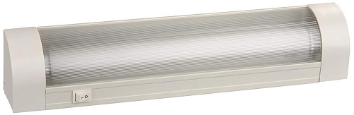  Светильник люминесцентный СВЕТОЗАР модель "СЛУ-136" с плафоном и выключателем, угловой, лампа Т8, 12 