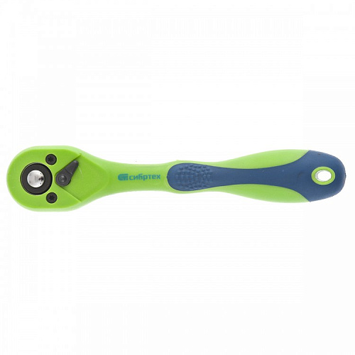  Ключ трещетка двухкомпонентная рукоятка 3/8" // СИБРТЕХ 