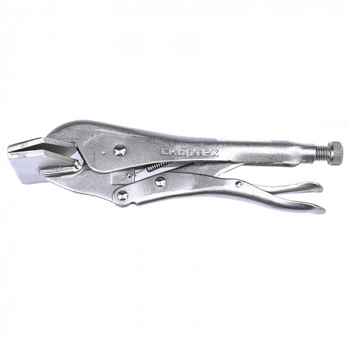  Зажим ручной, фиксация плоскости, 245 мм// Сибртех 