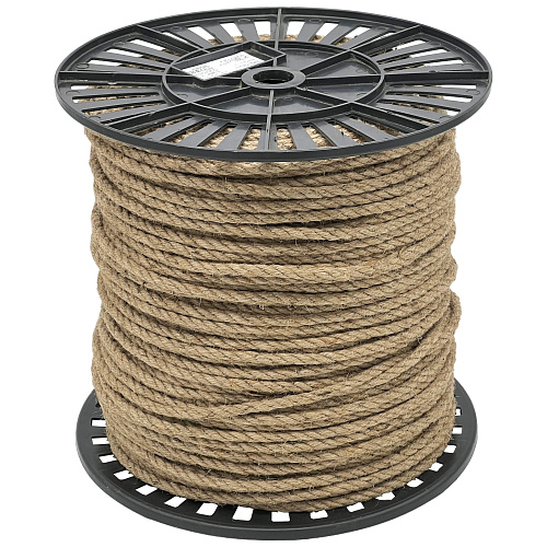  Веревка джутовая 6 мм 200 м STARFIX 