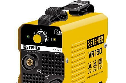  Сварочный аппарат инверторный, 190 А, STEHER 