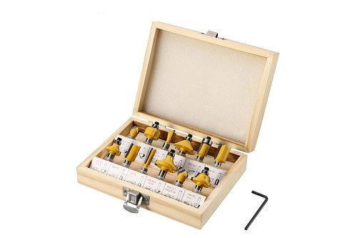  Набор фрез 12 шт RBS12 DEKO 065-0726 