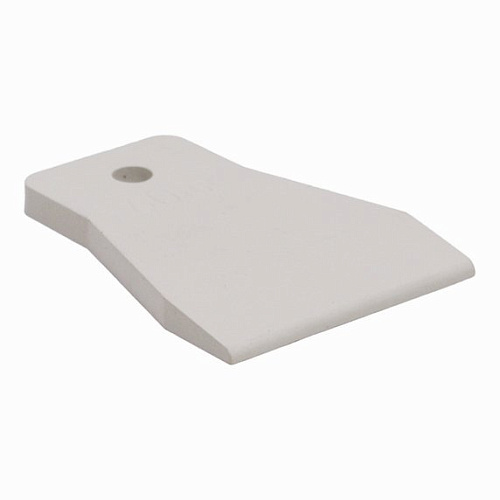  Шпатель STAYER "MASTER" резиновый белый, 80мм 