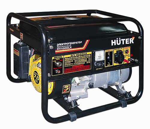  Электрогенератор DY4000LX Huter - электростартер 