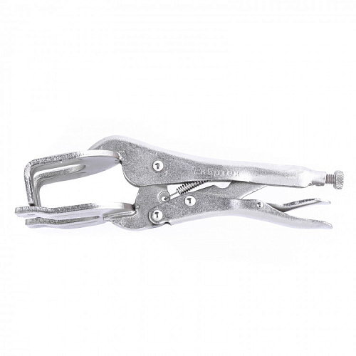  Зажим ручной, двойной, точечная фиксация, 225 мм// Сибртех 