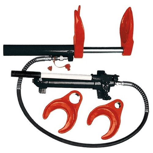  Съемник пружин гидравлический, 1 т// MATRIX 