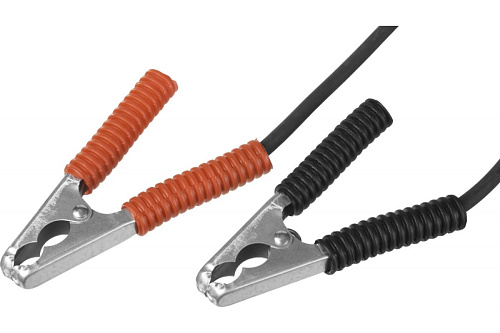  Пусковые провода, 300А, 2.5м, морозостойкие, в пакете СИБИН 