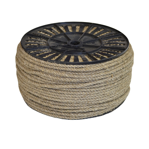  Веревка льняная крученая 6 мм 200 м STARFIX 