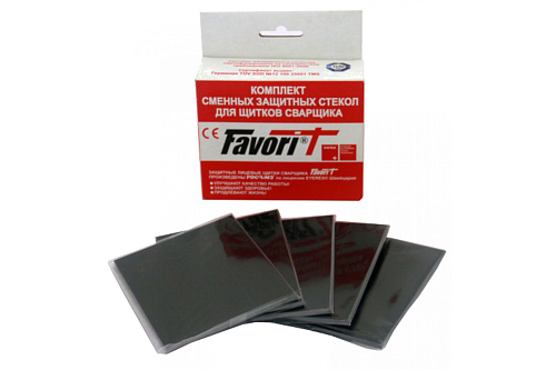  Комплект светофильтров (10 шт; 110х90 мм; 9 DIN) к щитку сварщика РОСОМЗ 00263 