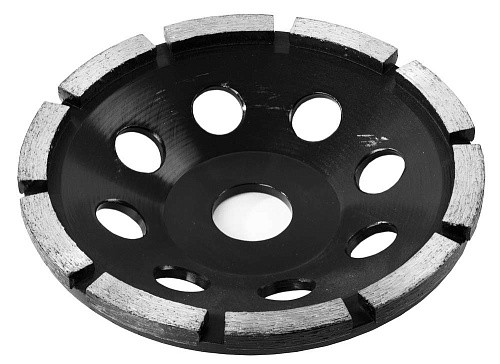  Чашка  алмазная ЗУБР "ЭКСПЕРТ", сегментная однорядная, высота 22,2мм, 125мм 