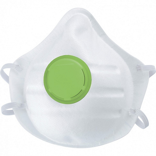  Полумаска фильтрующая формованная , модель "ИСТОК", с клапаном выдоха, FFP1 NR 