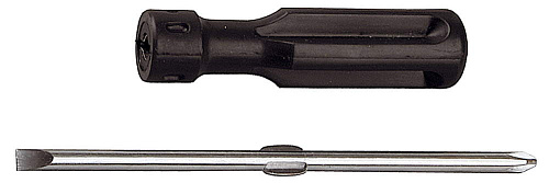  Отвертка STAYER "STANDARD" 2-в-1 с двухсторонним стержнем, PH №2 /SL 6мм, 85мм 